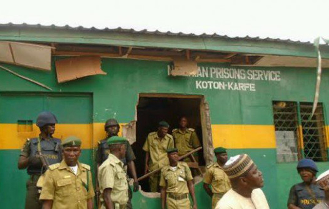 Hundreds Of Prisoners Flee In Kogi Jailbreak