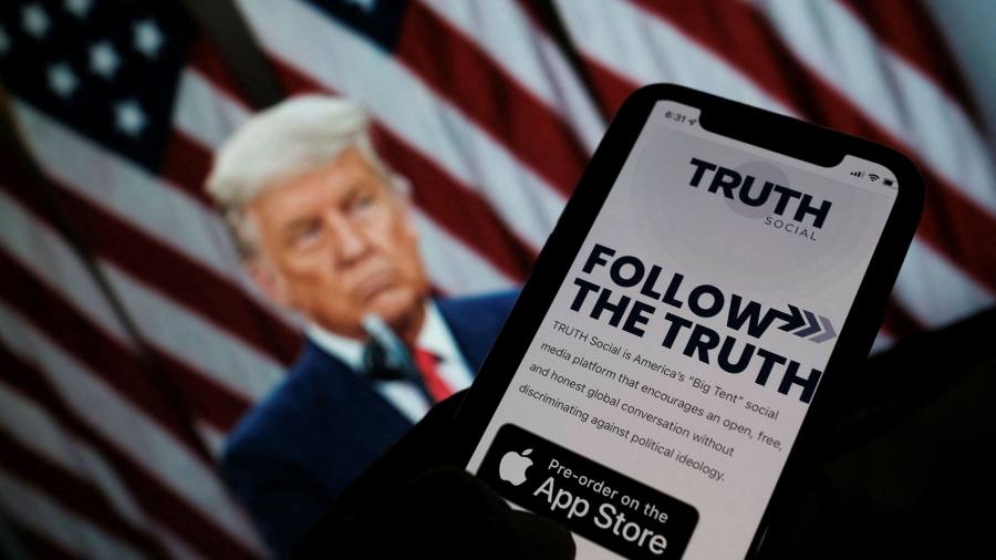 Trump's Social Media Platform TRUTH Hacked Before Launch