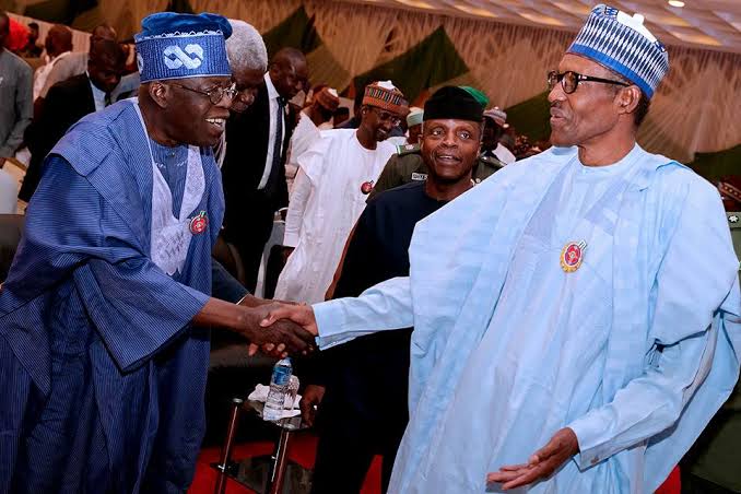 Tinubu'Il Continue My Fight Against Corruption - Buhari