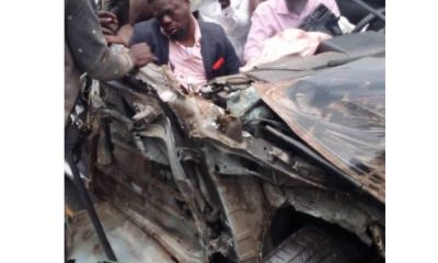 Popular Gospel Singer Dunsin Oyekan Involved In Auto Crash