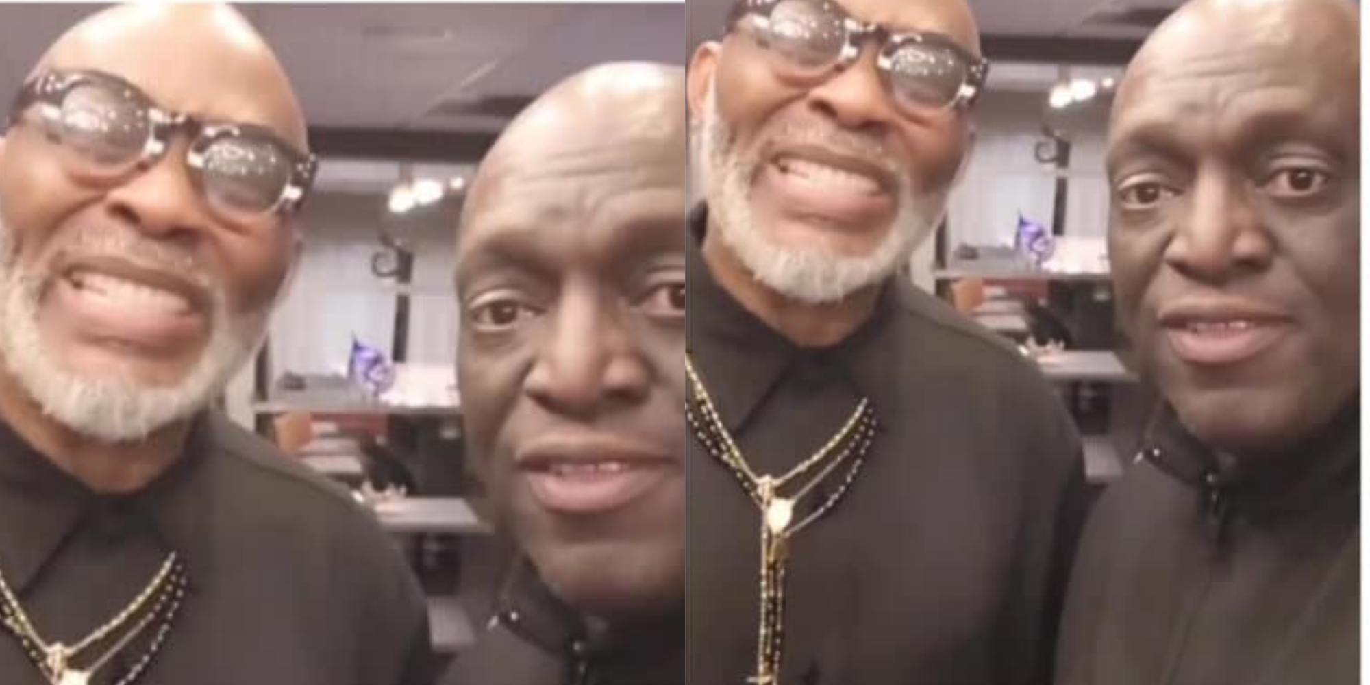 VIDEO: Nollywood Actor Richard Mofe Damijo Shares Last Moment With Sammie Okposo